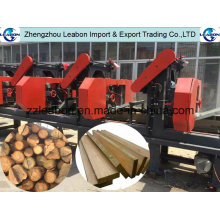 Hard Timber Processing Multiple Heads Horizontal Wood Band Sawmill Machine